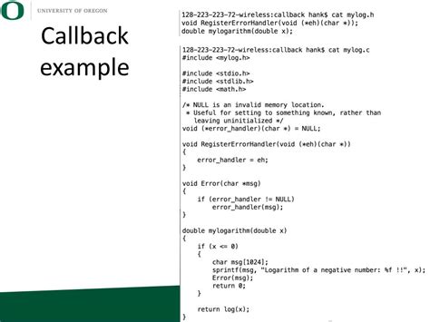 log (response) } a. . Cmock stub with callback example